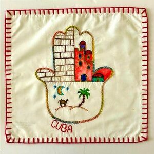 HAMSA Embroidered in CUBA